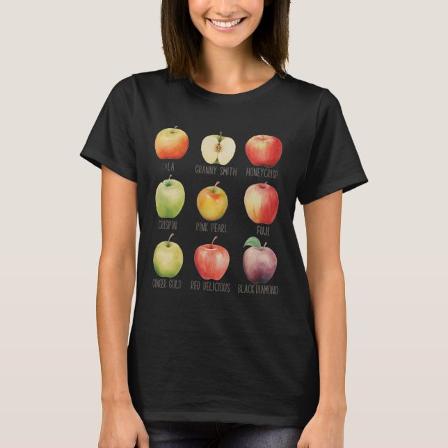 Camiseta Queda de Maçã-Maçã-Maçã-Maçã-Maçã-Fazenda De-Maçã- (Frente)