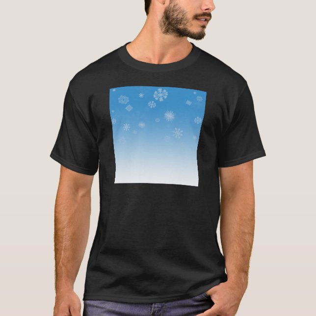 Camiseta Queda de neve (Frente)