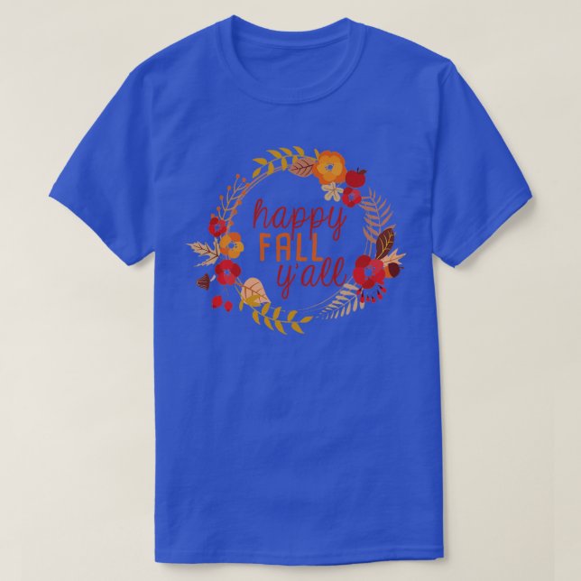 Camiseta Queda de outono feliz4 1 (Frente do Design)