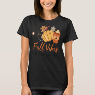 Camiseta Queda De Vibes E Que A Enfermeira De LPN Cai Mais 