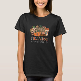 Camiseta Queda De Víblias E Aquela Pumpkin De Leopardo De 1