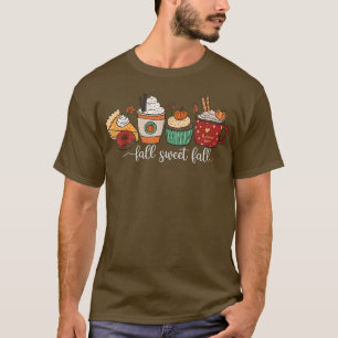 Camiseta Queda Doce Pumpkin Spice Café Latte Queda Au