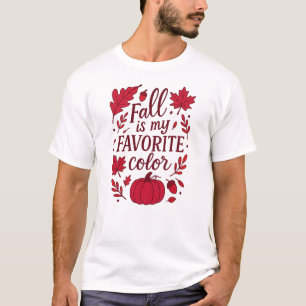 Camiseta Queda é a minha cor favorita