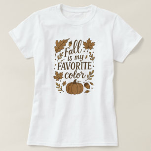 Camiseta Queda é a minha cor favorita