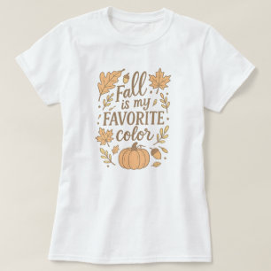 Camiseta Queda é a minha cor favorita