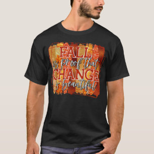 Camiseta Queda é prova de que a mudança é um belo outono