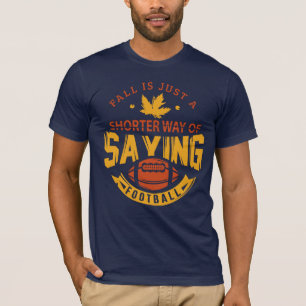 Camiseta Queda é uma forma mais curta de dizer futebol