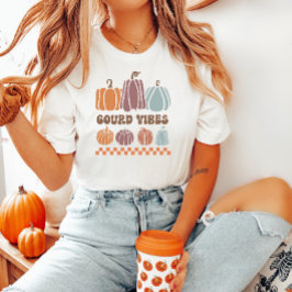 Camiseta Queda Engraçada "Gourd Vibes"