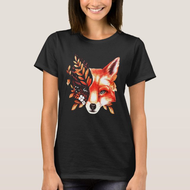 Camiseta Queda Fox Linda Floresta (Frente)