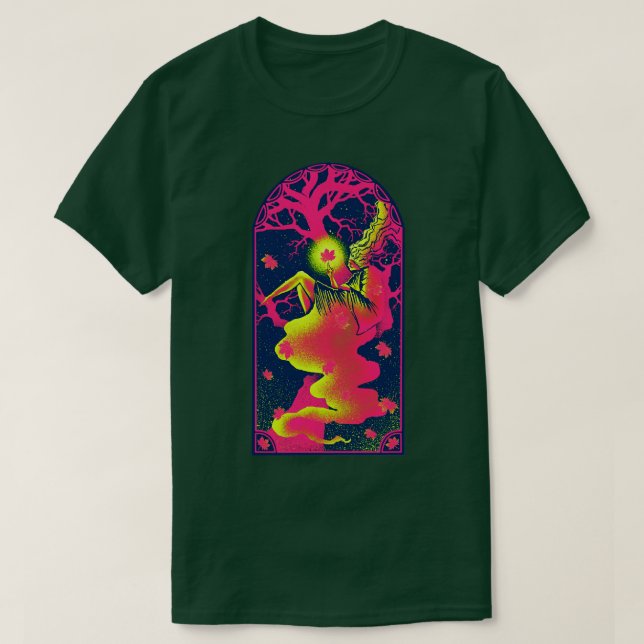 Camiseta queda inspirada (Frente do Design)