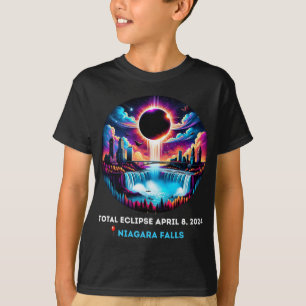 Camiseta Queda New York Ny Total Eclipse Solar abril 81