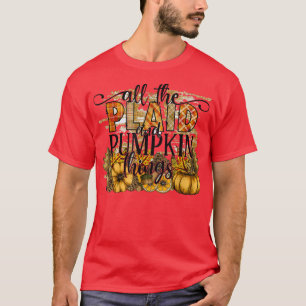 Camiseta Queda O Outono De Todas As Coisas De Xadrez E Abób
