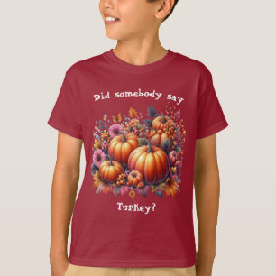 Camiseta Queda ou Ação de Graças