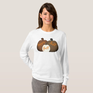 Camiseta Queda/outono/Abóbora/Abóbora