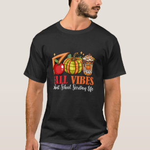 Camiseta Queda Vibes Engraçados E O Secretário Da Escola Gr