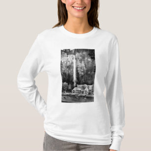 Camiseta Quedas de Multnomah e fotografia do alojamento