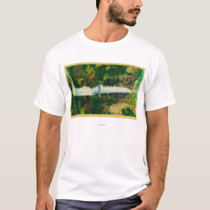 Camiseta Quedas de Multnomah e ponte do pé de Benson