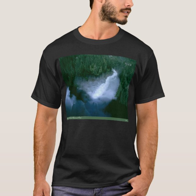 Camiseta Quedas de Nevada, parque nacional de Yosemite (Frente)