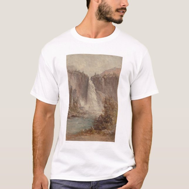 Camiseta Quedas de Nevada, Yosemite (1252) (Frente)
