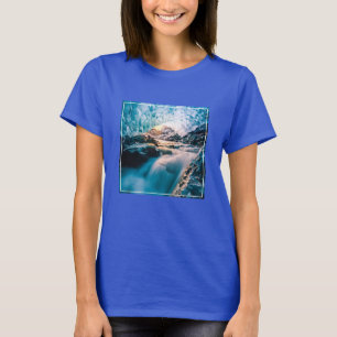 Camiseta Quedas Vatnajokull Glacier, Islândia Oriental
