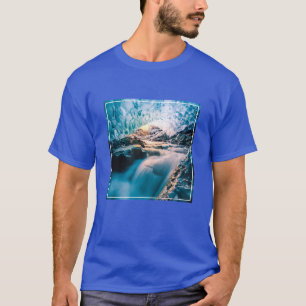 Camiseta Quedas Vatnajokull Glacier, Islândia Oriental