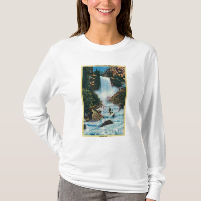 Camiseta Quedas Vernal em YosemiteYosemite, CA (Frente)