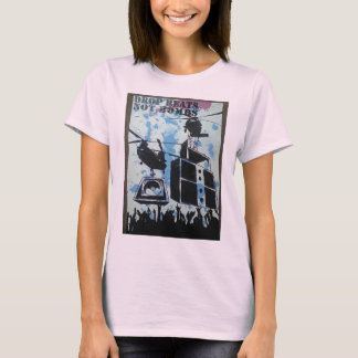 Camiseta QuedasBeatsNotBombs