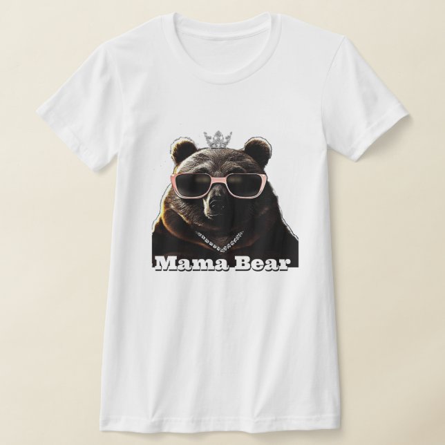 Camiseta Queen Mama Bear (Postura )