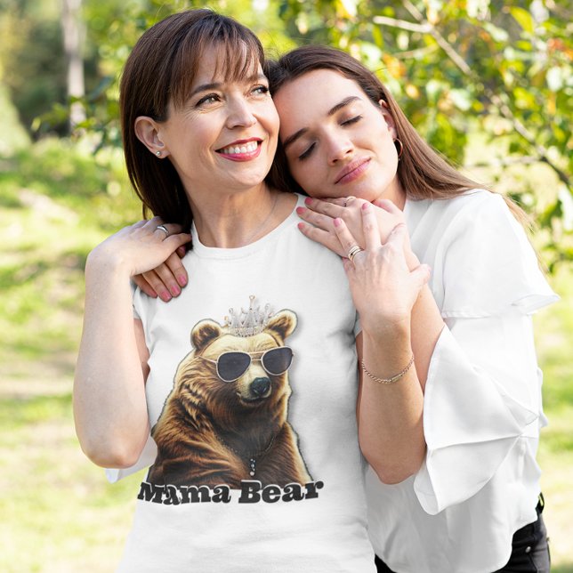 Camiseta Queen Mama Bear (Criador carregado)