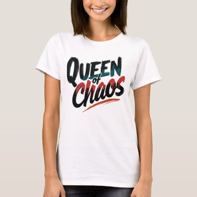 Camiseta Queen of Chaos 2 (Frente)