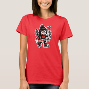 Camiseta Queen of Hearts Street Mascot — Grind Crew Edition