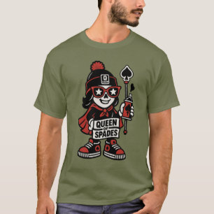 Camiseta Queen of Spades Street Mascot — Pro Grind Edition