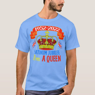 Camiseta Queen Platinum Jubilee tshirt,Queens Jubilee gift,