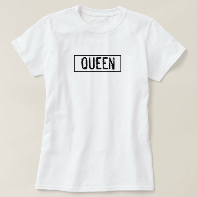 Camiseta Queen T-Shirt (Frente do Design)