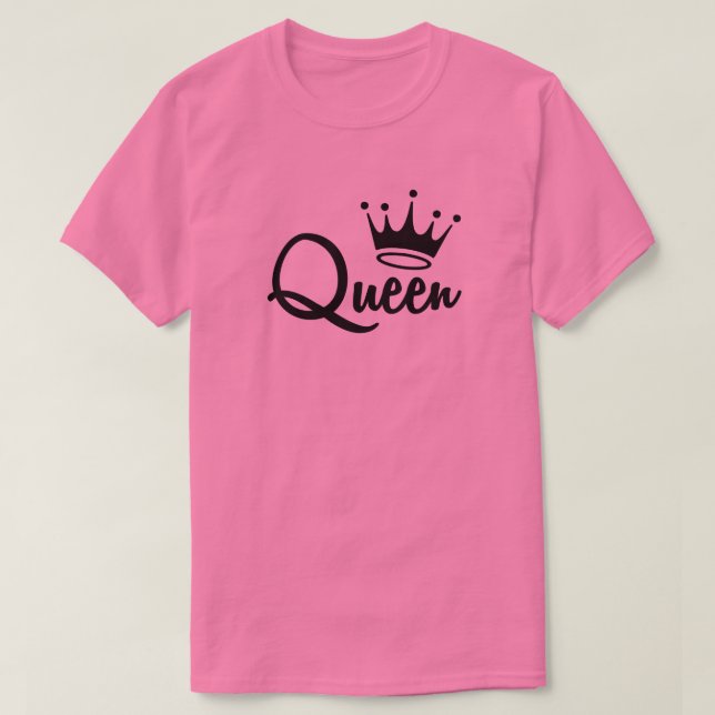 CAMISETA QUEEN TIARA (Frente do Design)