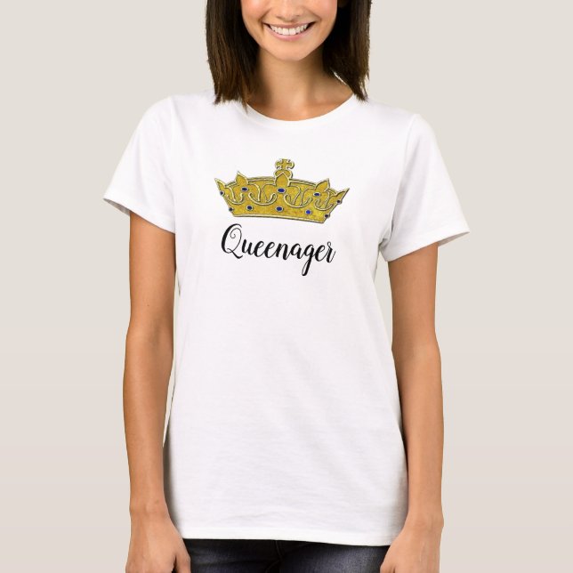 Camiseta Queenager (Frente)