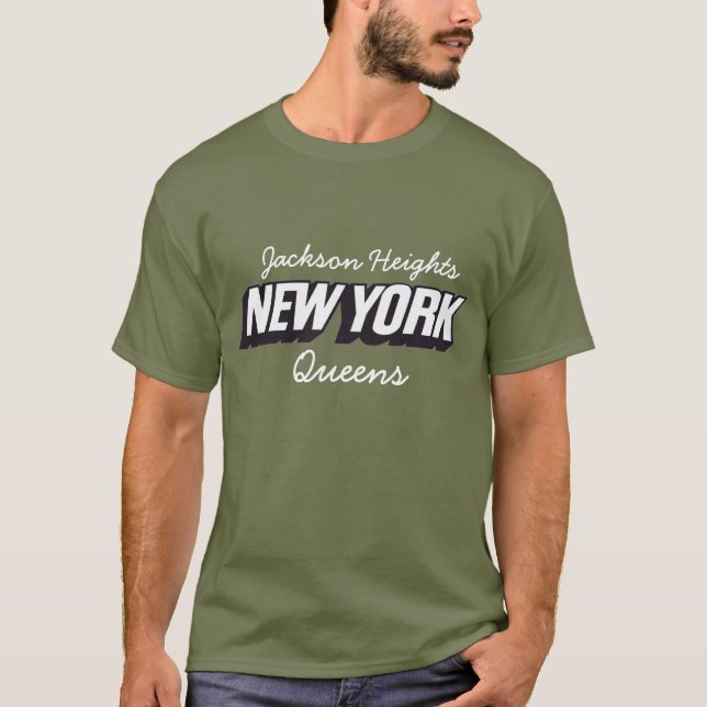 Camiseta Queens de Jackson Heights (Frente)