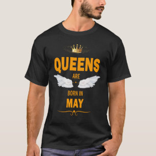Camiseta Queens estão nasceres em maio