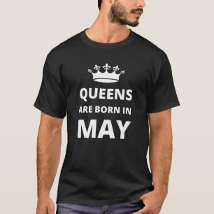 Camiseta Queens estão nasceres em maio
