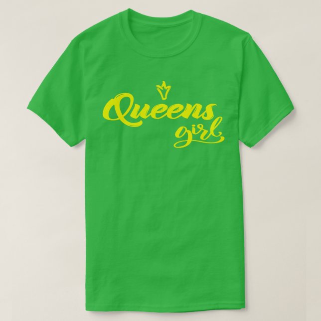 Camiseta Queens Girl New York 1 (Frente do Design)