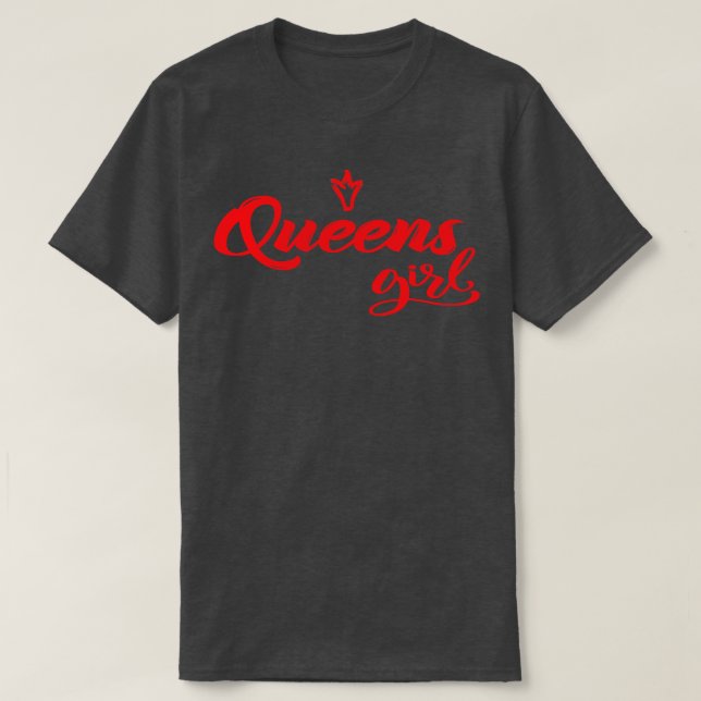 Camiseta Queens Girl New York 3 (Frente do Design)
