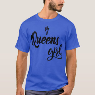 Camiseta Queens Girl New York Me Criou