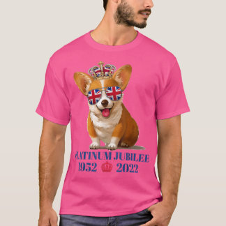 Camiseta Queens Jubilee 2022, 70 Anos Platinum Jubilee Qu