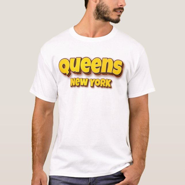 Camiseta Queens New York (Frente)