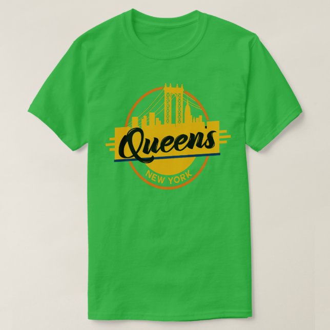 Camiseta Queens New York 7 (Frente do Design)