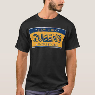 Camiseta Queens, Nova Iorque - Camisa-T
