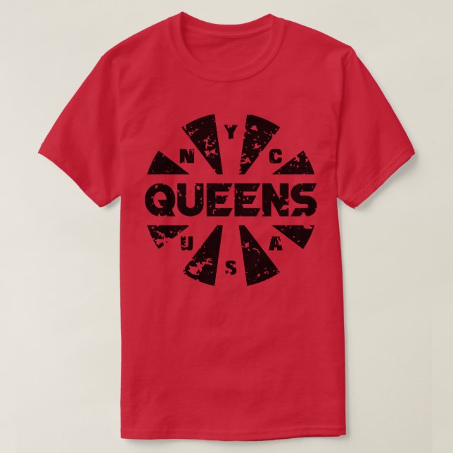 Camiseta Queens NYC 4 (Frente do Design)