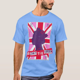 CAMISETA QUEENS PLATINUM JUBILEE DEUS SALVE A RAINHA
