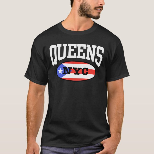Camiseta Queens Puerto Rican (Frente)
