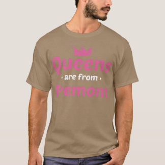 Camiseta Queens São De Fremont California Hometown Ca Hom